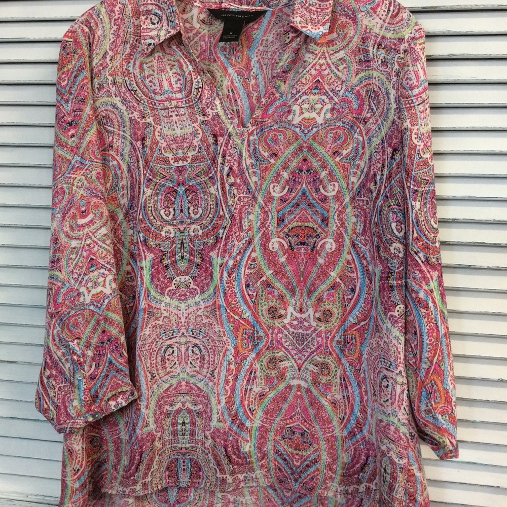 Investments long sleeve top